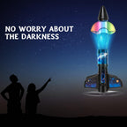 Rocket Launcher for Kids -200 Feet of Flight Altitude, Auto Electric Rocket Toys with Safe Parachute, Outdoor Summer Yard Toys Christmas Birthday Gifts for Boys & Girls Age 6 7 9 10 12 8-13 Years Old