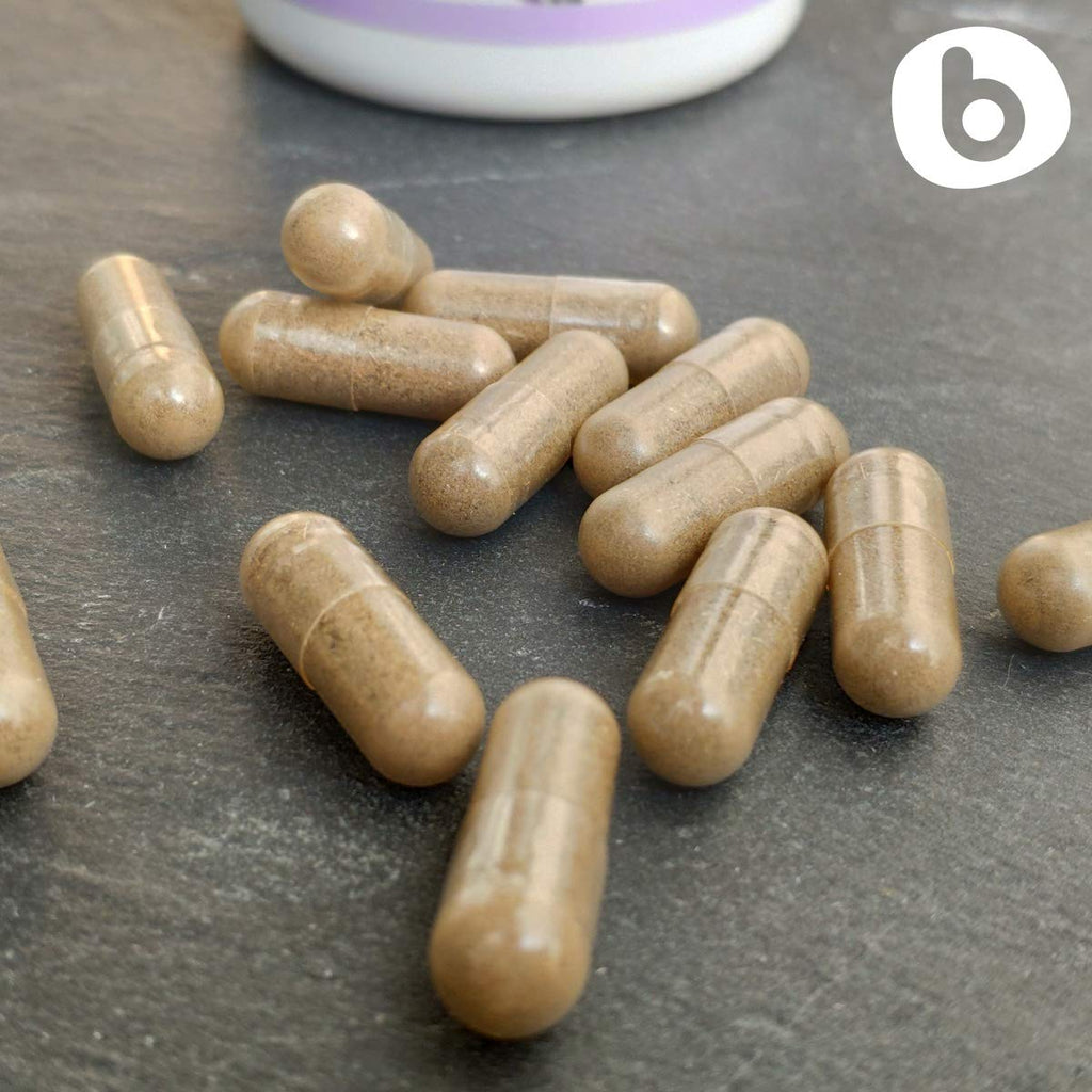 Organic Lavender Capsules - Lavender Pills for Relaxation and Balance - Supports Calm Mind and Body - Natural Supplement - Non-GMO, Gluten-Free – 90 Vegan Capsules