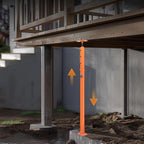 VEVOR House Floor Jack, 53"-93" Height Range, 18000 lbs Max Load Capacity, Adjustable Support Beam Basement Jack Post Pole for Leveling, Lift Support Steel Telescoping Jack Post for Temporary Support