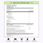 Kiala Nutrition Super Greens, Organic Greens Powder with Spirulina & Chlorella for Digestion, Gut Health, Immunity, Energy, Gluten Free, Vegan, Sugar Free, Spectra Blend, Miami Vice Flavor 30 Servings