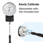LotFancy Manual Large Blood Pressure Cuff Adult, Professional BP Cuff 13"-20", Large Adult Size Sphygmomanometer with Carrying Case and Zero Calibration for Home Use, Nursing Student, Doctor, Nurse