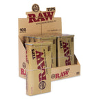 RAW Natural Unrefined 100 Tip Pre-Rolled Tin - (6)