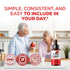 (3 Pack) Glyco Reset Drops - Official GlycoReset Oral Liquid Drop Advanced Premium Formula Support Maximum Strength, Natural Ingredients Vitamins for Overall Health & Wellness, 3 Bottles for 3 Months