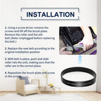 KEEPOW Style 7/9/10 P/N 3031120 Replacement Belt for Bissell Vacuum