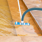 VINGLI 1-1/2-Inch by 50-Feet Blue Swimming Pool Vacuum Hose for Inground and Above-Ground Pools