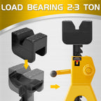 TONDA Jack Stand Pads, Rubber Pinch Weld Jack Adapter, 2 Pack
