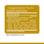 Premier Research Labs Premier Organic Greens - Super Greens Powder, Greens Superfood Powder for Drinks, Green Juice, Nutrition Support, Supergreens for Men & Women, Spinach, Alfalfa, Chlorella - 10 oz
