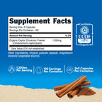 Nutricost Ceylon Cinnamon Capsules (240 Capsules) 1200mg per Serving - Gluten-Free