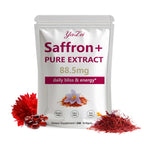 Yalei Saffron Extract Supplements 88.5mg,240 Softgels, 4 Month Supply- Boost Energy & Mood, Support Eye & Heart Health- Vegan, Gluten Free