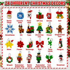 Celltestria Advent Calendar 2026 Christmas Building Ornament Toys for Kids