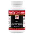 Health Concerns IBP – Heart Health Supplement with Taurine & Grape Seed Extract – Blood Pressure Support – Antioxidant Cardiovascular Circulation Formula – Cholesterol Metabolism – 60 Capsules