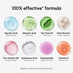 MAREE Glycolic Acid Toner Pads - Face Pads for Exfoliating Peel Zero Pore