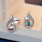 Kate Lynn Phoenix 925 Sterling Silver Stud Earrings for Women