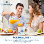 Zdoroviye Liposomal Bovine Colostrum Powder Supplement 2500 mg, Higher Absorption Than Regular Bovine Colostrum (60 Servings)