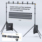 Linco Lincostore Backdrop Stand Kit 10x7ft for Photography