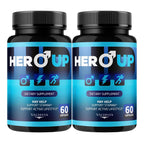 Valdivia (2 Pack) Hero Up Capsules - Official HeroUp Supplement - Energy Support, All Natural Vitamins for Overall Health & Wellness, 120 Capsules for 2 Months
