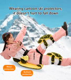 Turtle Butt Pads for Skating,Cute Protection Hip Butt Pad,Protective Gear Knee Pad Anti-Cold Anti-Fall Cushion for Scooters Snowboarding Roller Skating