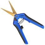 VIVOSUN 6.5 Inch Garden Scissors, Blue Pruning Shears for Plants, 6-Pack