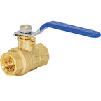 Eastman 1/2 Inch IPS Heavy Duty Full Port Ball Valve, Brass Plumbing Fitting, 20045LF