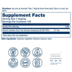 SOLARAY DAO Enzyme - Digestive Enzyme that Breaks Down Histamine - 60,000 HDU - Digestive Enzymes - Vegan, Gluten Free, Lab Verified - 135 Servings, 135 VegCaps