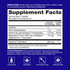 Qunol Brain Health Memory Plus with B6, Magnesium L-Threonate & Citicoline, Clinically Tested Ingredients to Improve Memory, Focus, Attention and Productivity, 90 Count