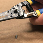 Klein Tools 11055EP Wire Cutter and Stripper, Made in USA, Stranded and Solid Wire Cutter, Cuts Copper