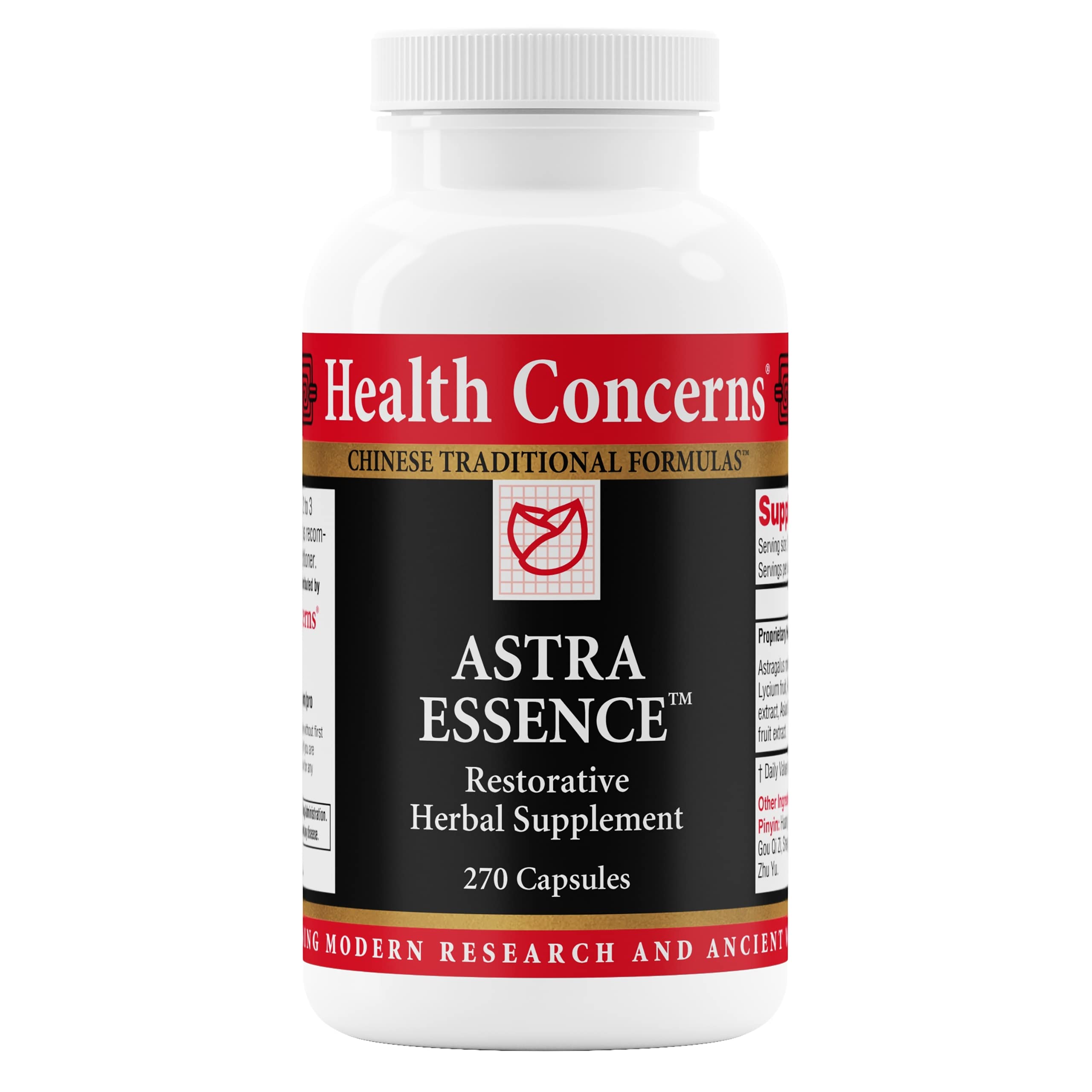 Health Concerns Astra Essence – Herbal Tonic Support Supplement – Traditional Chinese Medicine for Vitality, Memory, Dizziness, Vertigo, Recovery & Immune Support – 270 Capsules