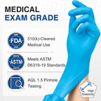 Schneider Medical Exam Glove, Gloves Disposable Latex Free, Powder Free