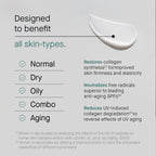 OneSkin FACE SPF OS-01 Peptide Broad Spectrum SPF 30+ Mineral Sunscreen- Scientifically Proven to Protect Skin from UV Aging, Includes Potent Antioxidants (Untinted)