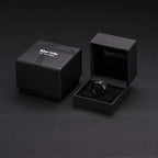 Black Men Tungsten Wedding Band 7mm Size 9