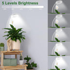 wolezek 2 in 1 Grow Lights for Indoor Plants, 3 Colors Plant Lights Indoor