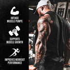 Jacked Factory N.O. XT Nitric Oxide Supplements for Men w/Nitrosigine L Arginine L Citrulline Supplement for Muscle Pumps & Vascularity - Pre Workout Nitric Oxide Booster & Muscle Builder - 180 Caps