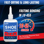 Shoe Glue 30g, Flexible & Waterproof Adhesive for Shoe Repair & Restoration