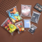 Foopama 12" x 18" Large Thick 5 Mil Clear Zip Poly Lock Plastic Bags Seal Reclosable Zip Bag Heavy-Duty Clothing T-Shirt Pants Toys Zipper Storage Bags -20 Pack