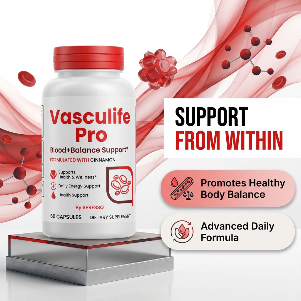 (3 Pack) Vasculife Blood Balance Capsules - Official Vasculife Supplement Pills with Premium Ingredients, Advanced Formula Support for Overall Health & Wellness Reviews (180 Capsules)