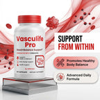 (3 Pack) Vasculife Blood Balance Capsules - Official Vasculife Supplement Pills with Premium Ingredients, Advanced Formula Support for Overall Health & Wellness Reviews (180 Capsules)