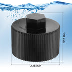 154712 Drain Cap Drain Plug Pool Sand Filter Drain Cap Compatible with Pentair Sand Dollar Top Mount Pool, Pentair Meteor, Cristal-Flo Ii Pool and Spa Aboveground Sand Filters (2 Pack)