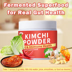 Kimchi Supplement, Kimchi Capsules Alternative (Powder Form), Probiotics & Enzymes Supports Gut & Digestive, Taste Well, One Fermented Superfood for Antioxidant Support, 170g