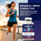 M PAIN MANAGEMENT TECHNOLOGIES Nerve Support Supplement - Nitric Oxide/L-Arginine - Feet Hand Legs Toe Maximum Strength Nerve Support Formula 120 Caps
