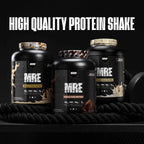 REDCON1 MRE Whole Food Protein Powder, Fudge Brownie - Meal Replacement Made with Animal and Plant Based Protein Sources, Nutrient and Calorie Dense, 0g Added Sugar (24 Servings)