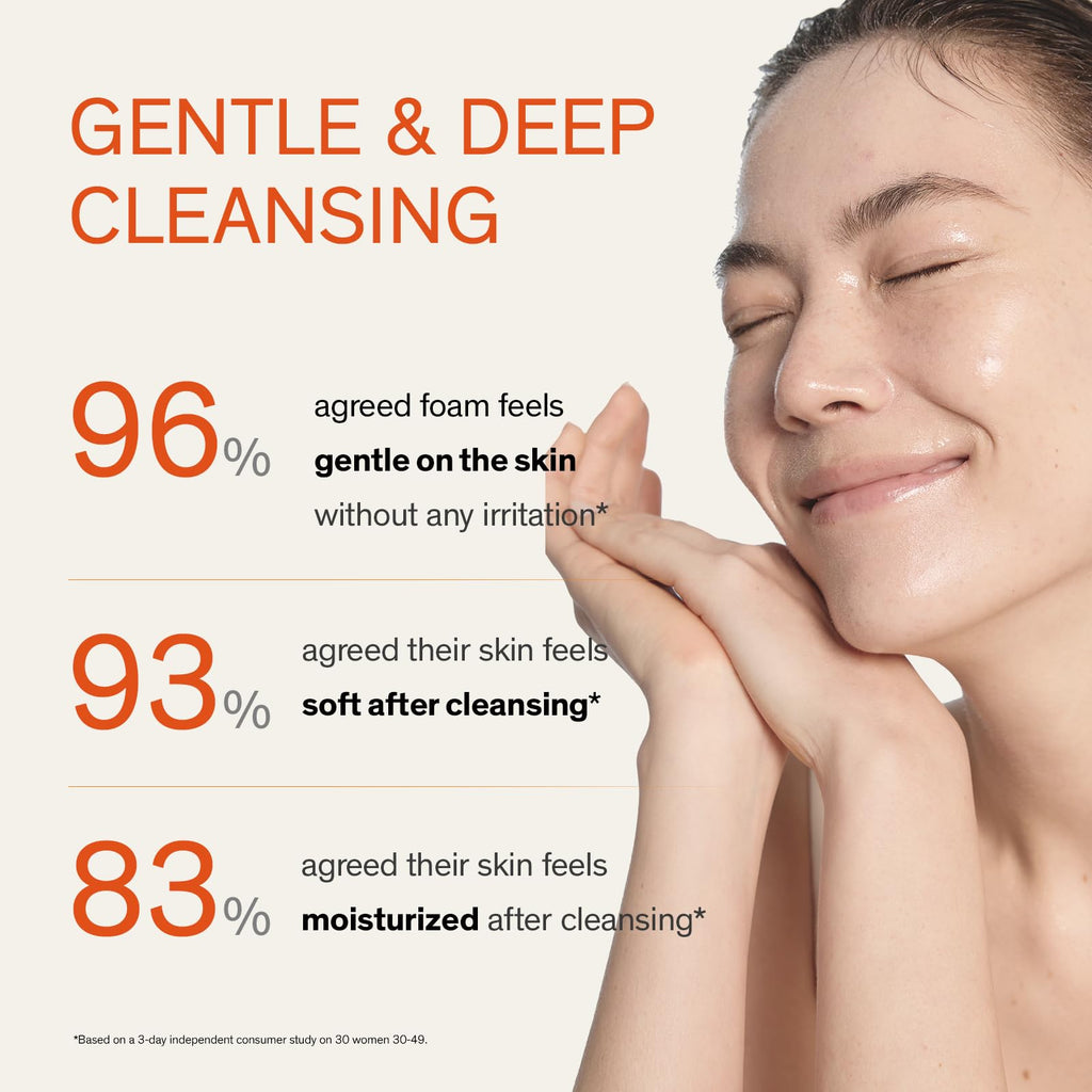 Sulwhasoo Gentle Cleansing Foam Jumbo – Hydrating Daily Gel-to-Foam Facial Cleanser with Korean Herbal Ingredients | Removes Makeup, Dirt & Impurities, Softens & Refreshes Skin | Korean Face Wash
