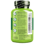 NATURELO Whole Food Multivitamin + Immune Blend with Elderberry & Mushrooms - Complete Multivitamin with Extra Immune Support - C, D3, Zinc, Elderberry, Reishi, Shitake, 60 Vegan Capsules (Pack of 2)