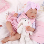 BABESIDE Lifelike Reborn Baby Dolls Boy - 17-Inch Baby Soft Body Realistic-Newborn Baby Doll Full Body Vinyl Real Life Baby Dolls with Toy Accessories for Kids