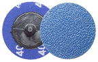 Benchmark Abrasives 2 Inch Sanding Discs Quick Change Zirconia - Male R Type Backing Drill & Die Grinder Sanding Disc for Deburring Polishing Rust Remover for Metal Paint Stripper (25 Pack), Mix Grit