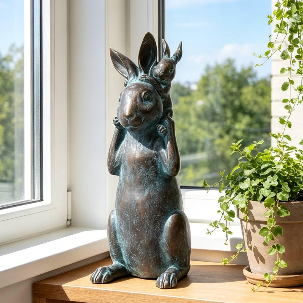 Newman House Studio Garden-Statues Bunny-Decor - Yard Proch Outdoor Décor