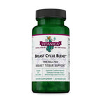 Vitanica Breast Cycle Blend - Breast Support Supplement with Chaste Tree Berry & Vitamin E - Cycle Support Supplement for Women - Female Dietary Supplement with Vitamin A - Vegan - 60 Capsules
