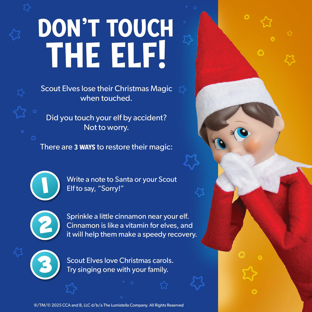 The Elf on the Shelf Box Set - Boy Scout Elf with Blue Eyes