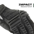 Mechanix Wear: M-Pact Covert Tactical Gloves with Secure Fit, Touchscreen Capable Safety Gloves for Men, Work Gloves with Impact Protection and Vibration Absorption (Black, Small)