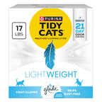 Purina Tidy Cats LightWeight Glade Clear Springs Litter, 17 lb