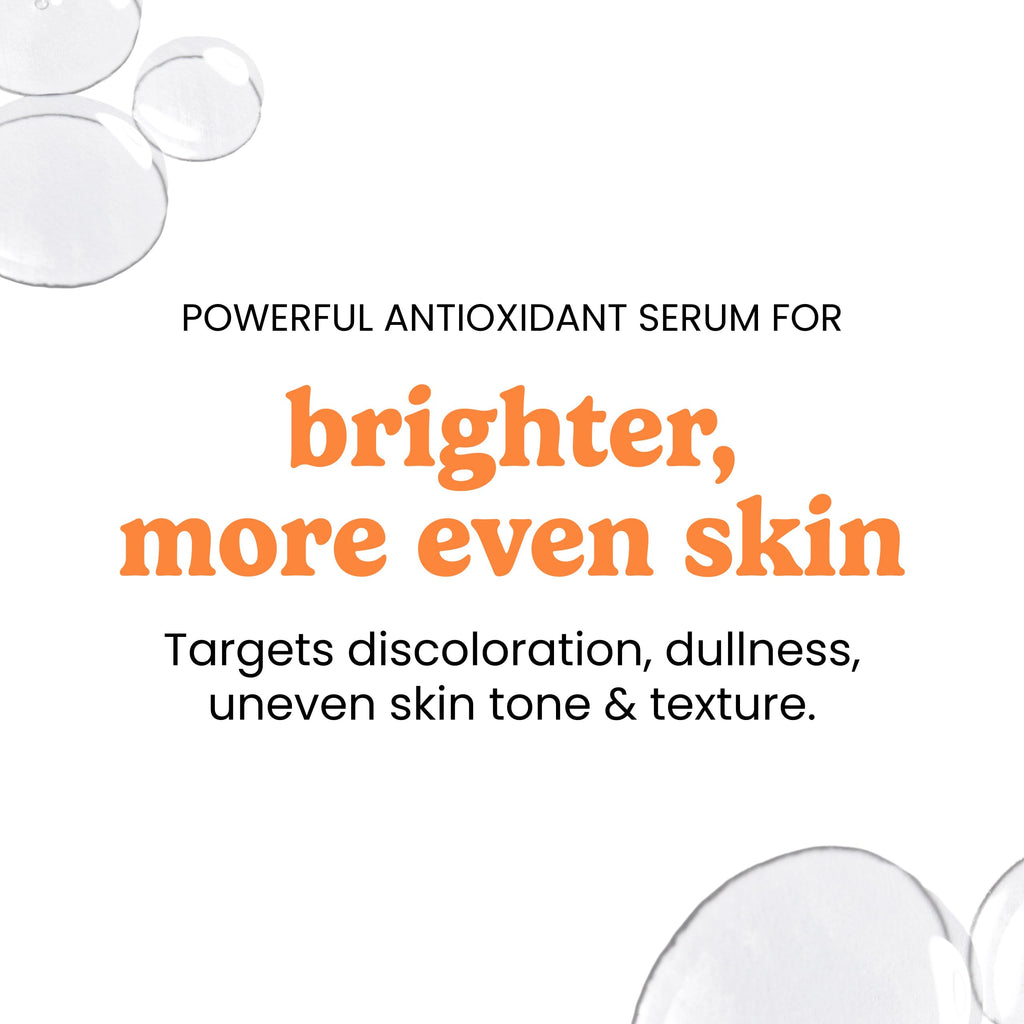 Timeless Skin Care Vitamin C Serum with Vitamin E & Ferulic Acid - Brightening Serum - for Oily & Dry Skin - Fragrance-Free - 1 oz
